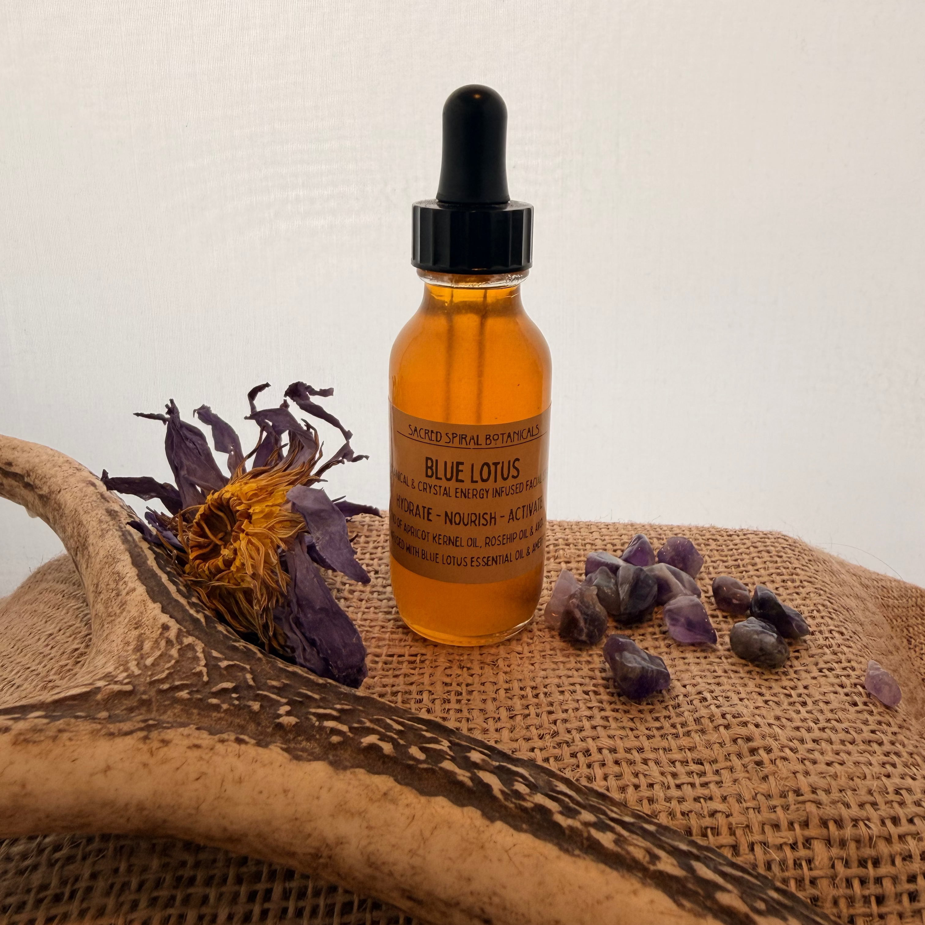 Blue Lotus facial oil serum